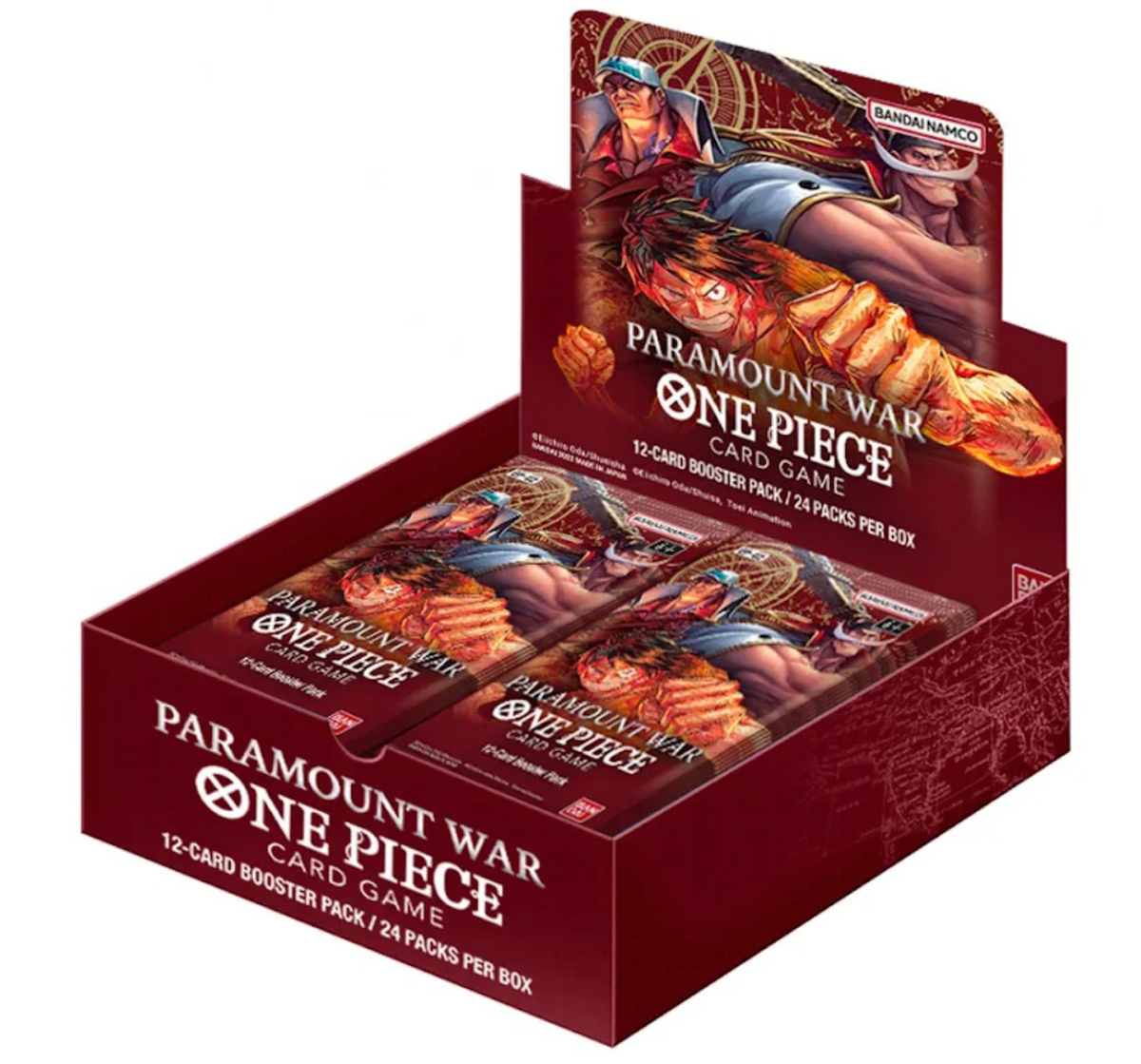 (WAVE 2) One Piece Card Game - Paramount War OP-02 Booster Box