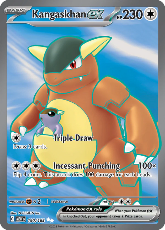 KANGASKHAN EX (190/165) [SCARLET & VIOLET: 151]