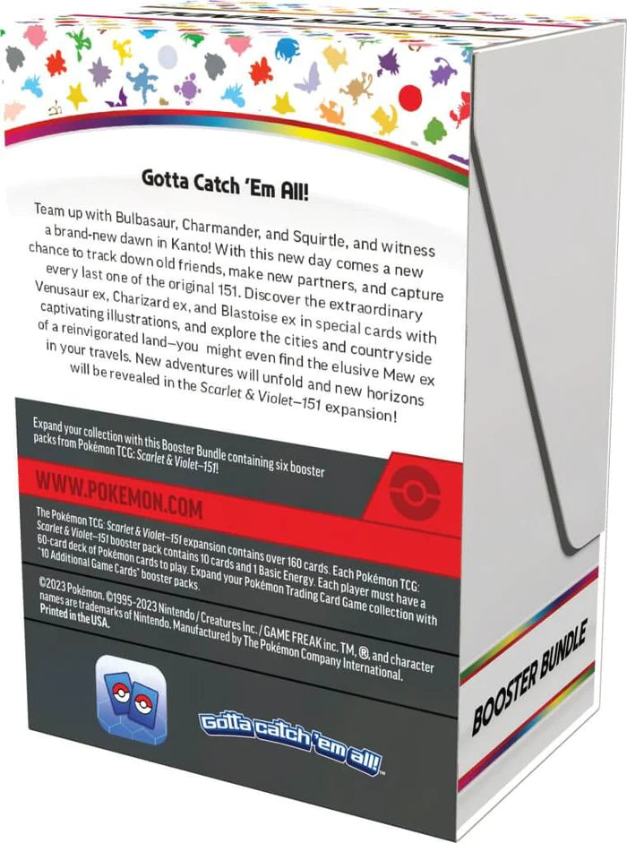 POKÉMON TCG Scarlet & Violet 151 Booster Bundle Box