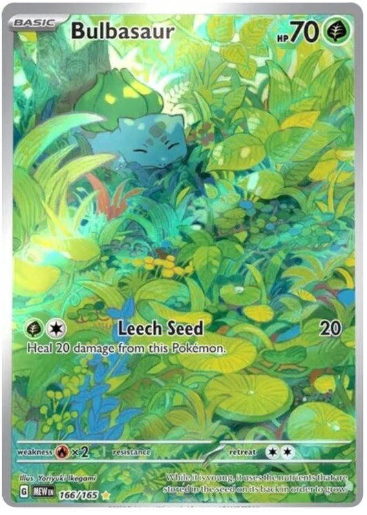 BULBASAUR - 166/165 [SCARLET & VIOLET: 151]