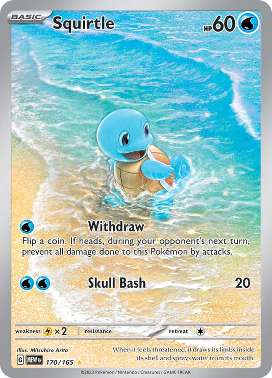 SQUIRTLE (170/165) [SCARLET & VIOLET: 151]