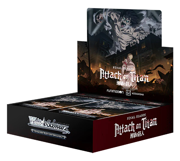 Weiss Schwarz - Attack on Titan: Final Season Booster Box 1st Edition - English